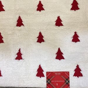 CHARTER CLUB Holiday Pine Trees Bath Rug, 20" x 30"